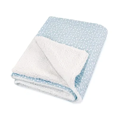 Abbildung von Julius Zöllner Winterdecke aus Baumwoll Jersey und kuscheligem Teddy Stoff Gr. 70x100 cm Made in Germany OEKO TEX® STANDARD 100 Planty