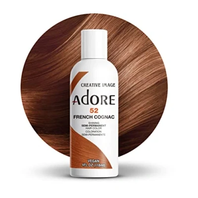 Abbildung von Adore Shining Semipermanente Haarfarbe, 52 French Cognac