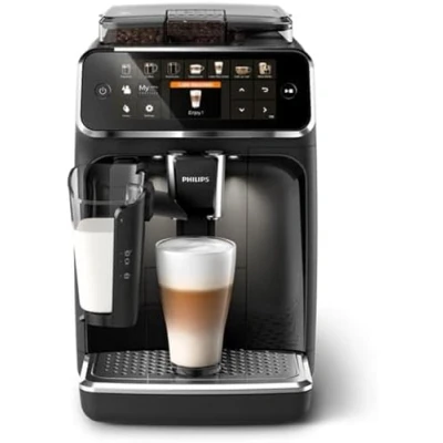 Abbildung von PHILIPS Espressomaschine der Serie 5400 Genießen Sie 12 Getränke, schnell reinigendes LatteGo, intuitives TFT Display, anpassbare Kaffeeeinstellungen, erstklassiges Küchendesign (EP5441/50)