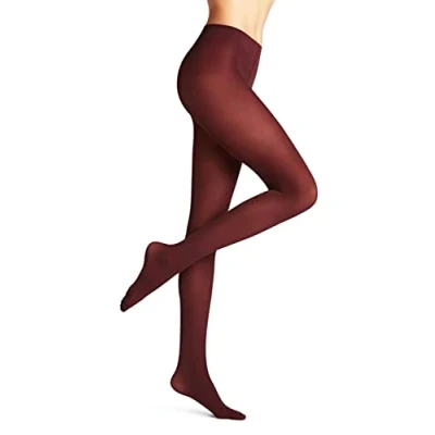 Abbildung von Falke PURE 50 Denier Semiopaque Strumpfhose, Damen, Größe: Small, Barolo