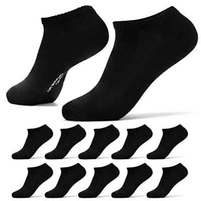 Abbildung von Occulto Herren Sneaker Socken 10er Pack (Modell: Johannes) Schwarz 39 42