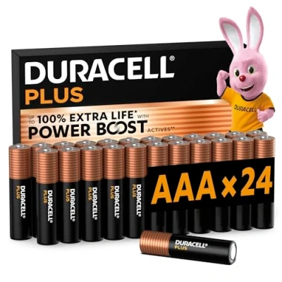 Abbildung von DURACELL Plus AAA Batterien (24er Pack) Alkaline 1,5 V