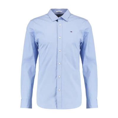 Abbildung von Tommy Jeans Original Shirt Hemd, Herren, Größe: 44, Lavender lustre