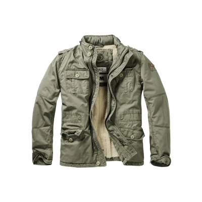 Abbildung von Brandit Britannia Übergangsjacke, Herren, Größe: XXL, Olive