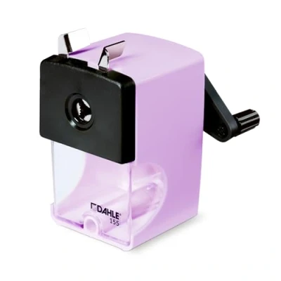 Abbildung von Dahle 00155 17461 Bleistiftspitzmaschine 155 mit Zwinge, 12 mm, pretty lilac