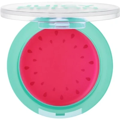 Abbildung von essence JUICY MELON tinted lip &amp; cheek balm, Rouge, Pink, farbanpassend, Färbeeffekt, sofortiges Ergebnis, vegan, ohne Parabene, Mikroplastikpartikel, Nanopartikel frei, 1er Pack (3g)