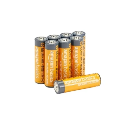 Abbildung von Amazon Basics AA Alkalisch Batterien, leistungsstark, 1,5 V, 8er Pack