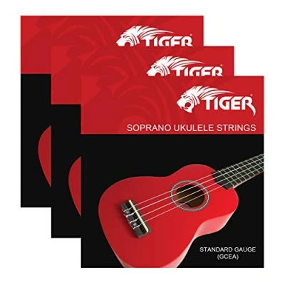 Abbildung von TIGER Ukulele Saiten Pack von 3