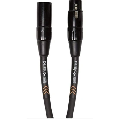 Abbildung von Roland Black Serie symmetrisches Mikrofonkabel, Länge: 7,5m RMC B25