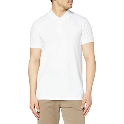 Abbildung von Trigema Herren 627601 Poloshirt, Weiß (Weiss 001), M