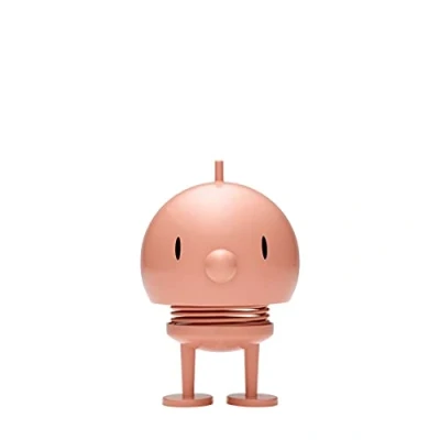 Abbildung von Hoptimist Bumble, Wackelfigur Deko Skandinavisch, Wohnzimmer, Schreibtisch Deko, Büro Gadgets, Tolle Kleine Geschenke, 7,5 x 8,5 10,7 cm, Medium, Melone