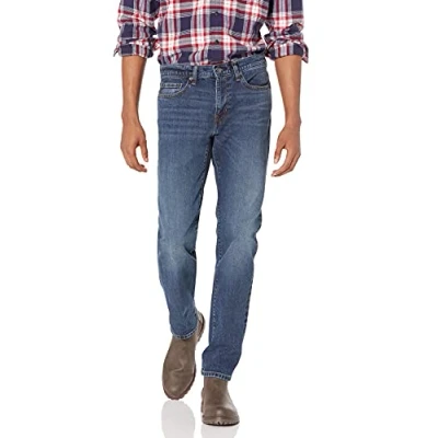 Abbildung von Amazon Essentials Herren Slim Fit Jeans, Mittlere Waschung, 36W / 30L