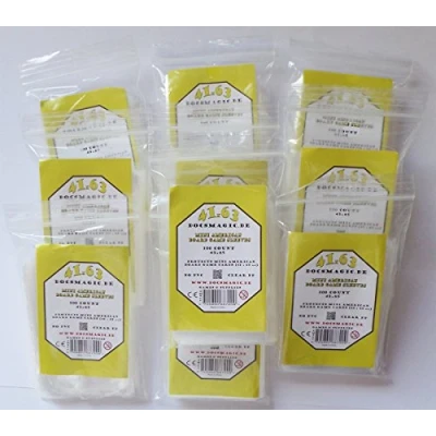 Abbildung von docsmagic.de 1.000 Mini American Board Game Sleeves 10 Packs 41 x 63 Small US 43 65