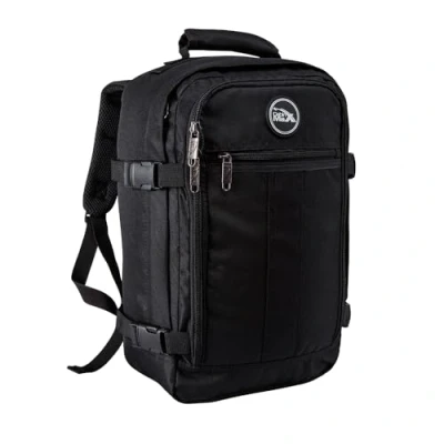 Abbildung von Cabin Max Handgepäck Rucksack 40x20x25 für Ryanair Reiserucksack Flugzeug Unter Sitzplatz Travel Backpack Tasche Herren Damen Seitliche Kompression Recyceltes Polyester 20L Metz