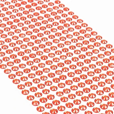 Abbildung von Movoja Rote Strasssteine runde Glitzersteine 504 Stück 6 mm selbstklebend zum Verzieren und Basteln Schmucksteine aufkleben Steinchen Dekosteine Bastelsteine Rot