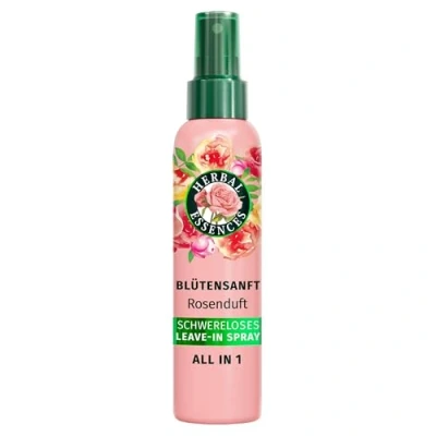 Abbildung von Herbal Essences Schwereloses All In 1 Leave Spray mit Rosenduft 145ml Entwirrt, Nährt, Reduziert Frizz, Schützt vor Hitze, Verleiht Glanz