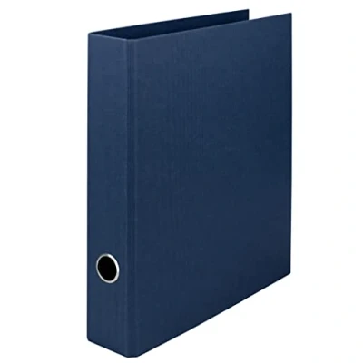 Abbildung von Rössler Papier 1317452901 S.O.H.O. Ordner DIN A4 mit Hebelmechanik, Rückenbreite 50 mm, navy, 1 Stück