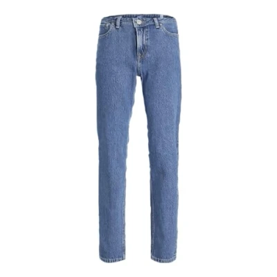 Abbildung von Jack &amp; Jones Junior Clark Jeans Straight Leg für Kinder, Größe: 146, Blue denim