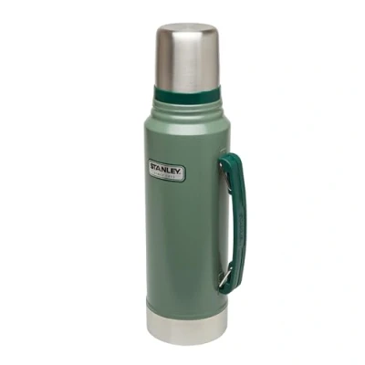Abbildung von Stanley Classic Legendary Thermoskanne 1L Hält 24 Stunden Heiß oder Kalt Spülmaschinenfest Auslaufsicherer Deckel dient als Becher Isolierflasche BPA Frei Edelstahl Thermosflasche