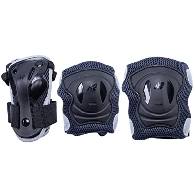 Abbildung von K2 Skates Unisex Inline PERFORMANCE PAD SET SLIM, black anthracite, 30E1418.1.1.L