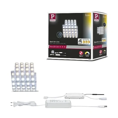Abbildung von Paulmann MaxLED 500 Basisset IP44 CCT ZigBee 1,5m