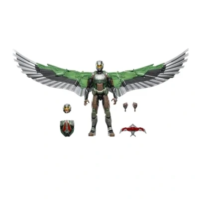 Abbildung von Marvel Legends Series Marvel&#039;s Falcon Deluxe Action Figur (Skala: 15 cm) zu Captain America: Brave New World, grün