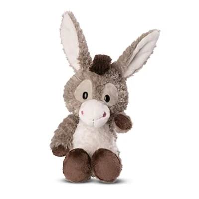 Abbildung von NICI Kuscheltier Esel Donkeylee 22 cm naturgetreues Stofftier aus weichem Plüsch zum Kuscheln und Spielen, niedliches Plüschtier für Kinder &amp; Erwachsene, 49033, tolle Geschenkidee, grau
