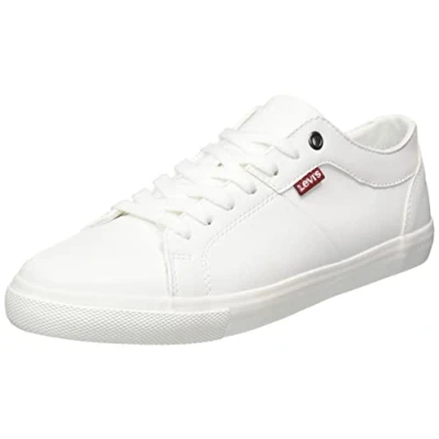 Abbildung von Levi&#039;s Damen Woods W Sneaker ,Weiß ,38 EU
