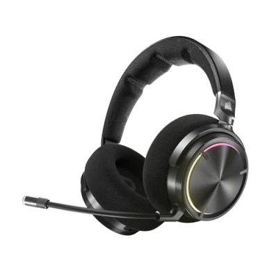 Abbildung von Corsair Virtuoso MAX Wireless für Xbox Gaming Headset mit Bluetooth Dolby Atmos, Aktive Geräuschunterdrückung, Mikrofon in Rundfunkqualität, Xbox, PC, Mac, PS5, PS4 Kohlenstoff