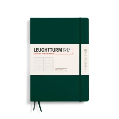 Abbildung von LEUCHTTURM1917 370279 Notizbuch Composition (B5), Hardcover, 219 nummerierte Seiten, Forest Green, Dotted
