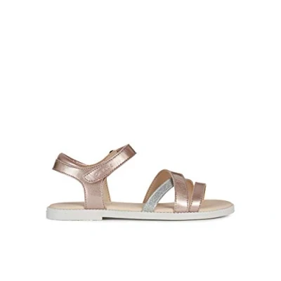 Abbildung von Geox Karly Riemensandalette für Kinder, Größe: 28, Pink Schuhe