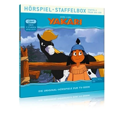 Abbildung von Yakari Staffelbox 4 (mp3 CD) Die Original Hörspiele zur TV Serie der 4. Staffel (Folge 105 130)