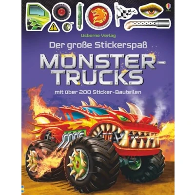 Abbildung von Der große Stickerspaß: Monstertrucks: Mit über 200 Sticker Bauteilen (Der Stickerspaß Reihe)