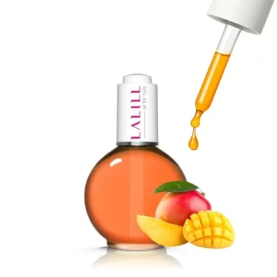 Abbildung von LALILL Nail &amp; Cuticle Oil 75ml Mango Nagelpflegeöl Nagelöl Pflege für Nägel Nagelhaut Maniküre Naildesign Hände Vegan Mit Pipette