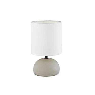 Abbildung von Reality Leuchten R50351025, Tischleuchte, Keramik, Cappuccino, 14.0 x 23.0 cm