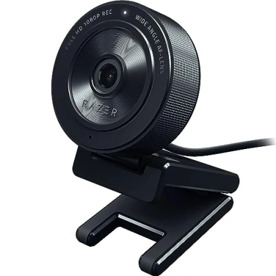 Abbildung von Razer Kiyo X USB Webcam für Streaming in Full HD (1080p 30 FPS oder 720p 60 FPS, Autofokus, Plug + Play, vollständig anpassbare Einstellungen, flexibel zu befestigen) Schwarz