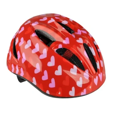 Abbildung von FISCHER Kinderhelm, Fahrradhelm, Jugendhelm Eule, XS/S, 48 54cm, weiß, hochfeste EPS Schale, TÜV Zertifiziert, Herz