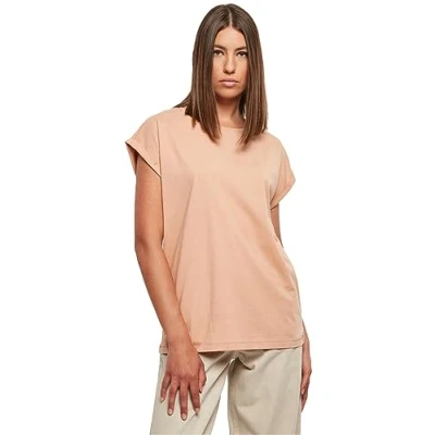 Abbildung von Urban Classics Extended Shoulder Tshirt basic, Damen, Größe: XL, Amber
