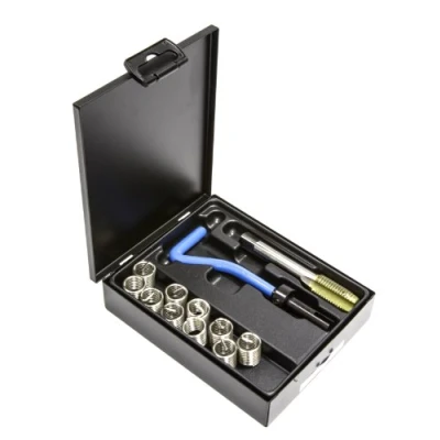 Abbildung von V Coil Gewinde Reparatur Set M14 x 1,5 Reparatursatz Kit von beschädigten oder abgenutzten Gewinden Mit Kunststoff Kassette