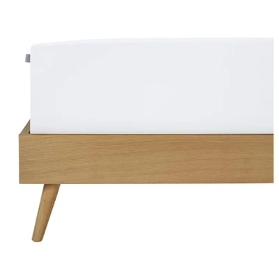 Abbildung von Schiesser Edeljersey Spannbettlaken Jessi 100% gekämmte Baumwolle aus nachhaltiger Produktion für Matratzen 180x200cm bis 190x200cm Matratzenhöhe 22cm Helltaupe