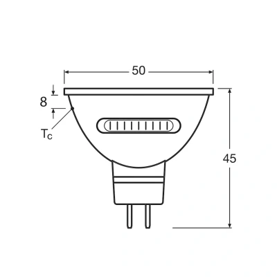 Abbildung von OSRAM LED Reflektor GU5,3, CCT, 12 V AC/DC, 5,6 W, 36