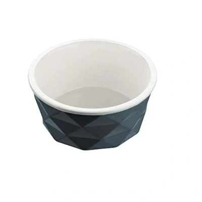 Abbildung von HUNTER EIBY Keramik Napf, Futter und Trinknapf, rutschhemmend, 1100 ml, blau