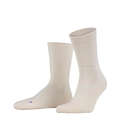 Abbildung von FALKE Unisex Socken Walkie Light U SO Wolle Funktionsmaterial einfarbig 1 Paar, Weiß (Woolwhite 2060), 37 38