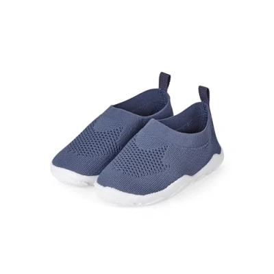 Abbildung von Sterntaler Badeschuh Mesh uni aus Unisex Kinder mit elastischem Bund Aquaschuhe unifarben Kinderschuhe rutschfester Sohle für Badespaß blau, 25/26