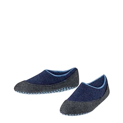 Abbildung von FALKE Unisex Kinder Cosy Slipper K HP Wolle Rutschhemmende Noppen 1 Paar Hausschuh Socken, Blau (Darkblue 6681), 23 24