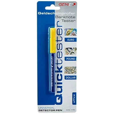 Abbildung von GENIE Quicktester Geldscheinprüfstift (unkomplizierter Schutz vor Falschgeld), 1 Stück