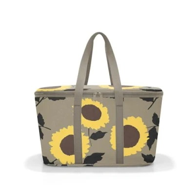 Abbildung von reisenthel coolerbag Sunflowers Kühltasche aus hochwertigem Polyestergewebe Ideal für das Picknick, den Einkauf und unterwegs