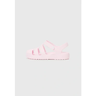 Abbildung von Crocs Classic Fisherman Unisex Clogs für Kinder, Größe: 30/31, Pink milk Kunststoff