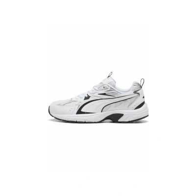 Abbildung von PUMA Unisex Milenio Tech Sneaker, Weiß Schwarz Silber, 43 EU
