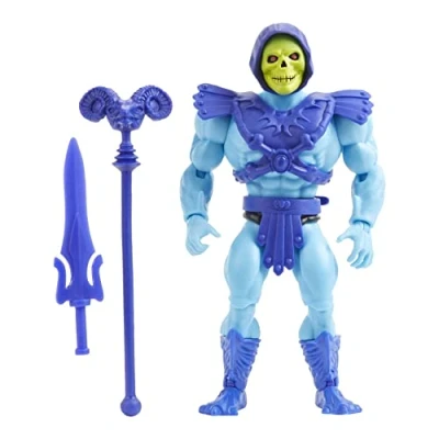 Abbildung von Masters of the Universe Origins Skeletor Action Figure, Character for Storytelling Play and Display, Gift 6 to 10 Years Adult Collectors, HGH45